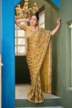 Chanda Saree – Sequin & Cutdana Jaal Work