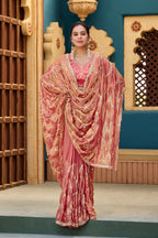 Chanda Saree – Sequin & Cutdana Jaal Work