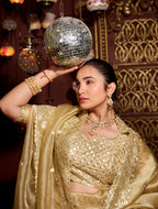 Sindhuri Saree – Luxury Edition | Regal Sequin Jaal Bridal Collection