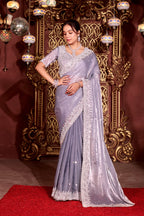 Sindhuri Saree – Classic Edition | Regal Sequin Jaal Bridal Collection
