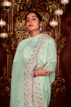 Sindhuri Saree – Classic Edition | Regal Sequin Jaal Bridal Collection