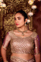 Sindhuri Saree – Luxury Edition | Regal Sequin Jaal Bridal Collection