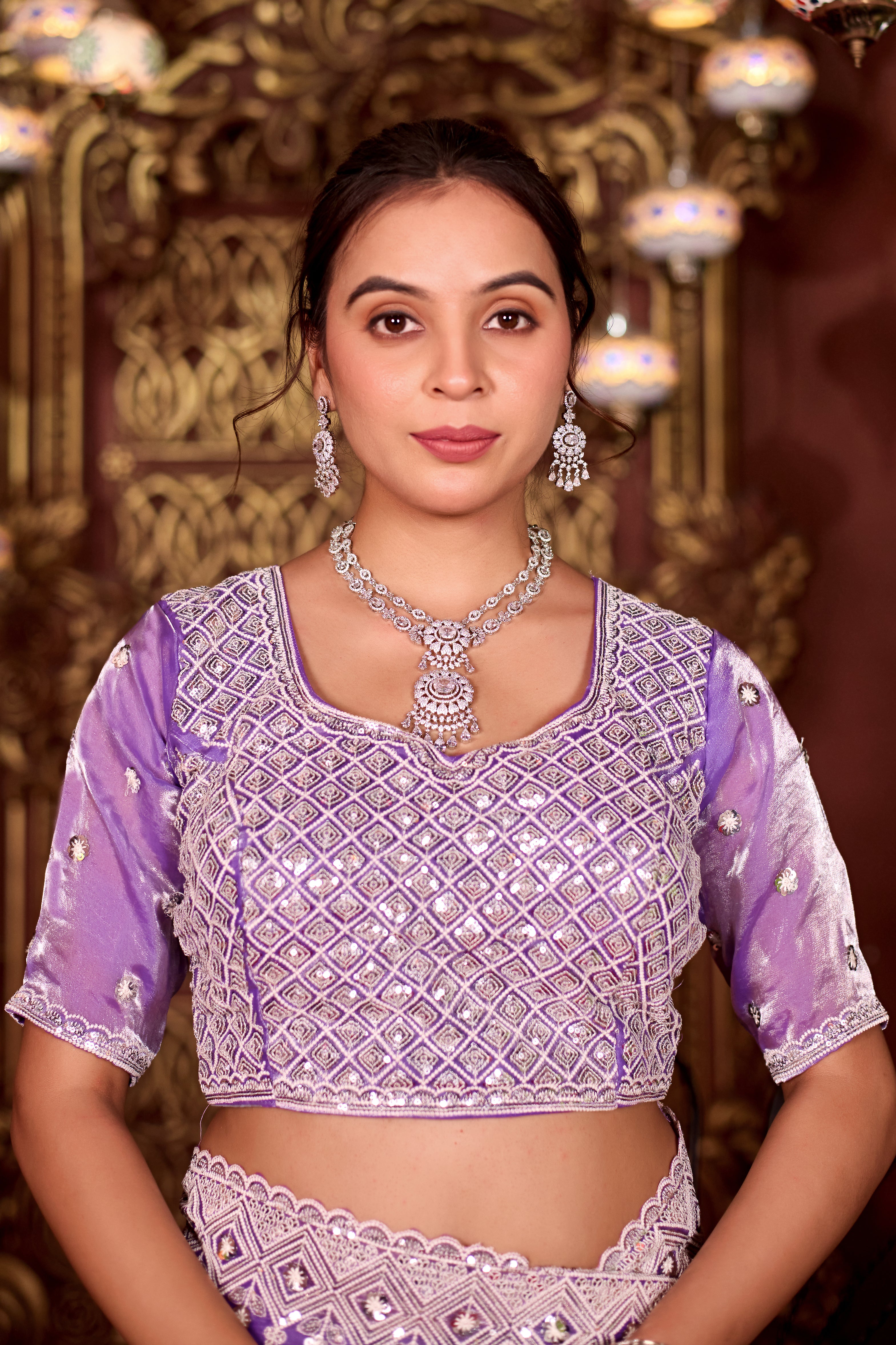 Sindhuri Saree – Classic Edition | Regal Sequin Jaal Bridal Collection