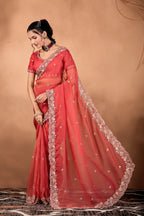 Khwahish 2 — Embroidered Tissue Saree