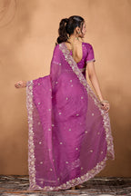 Khwahish 2 — Embroidered Tissue Saree