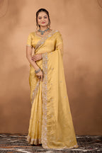 Khwahish 2 — Embroidered Tissue Saree