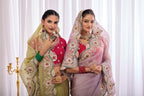 Satika 1 — Embroidered Gabbana Tissue Saree