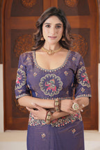 Matang Heritage Elephant Motif Saree