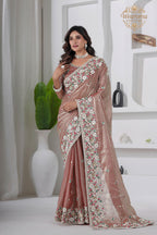 Laher Floral Shimmer Saree