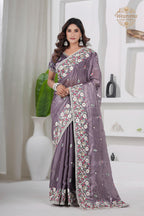 Laher Floral Shimmer Saree