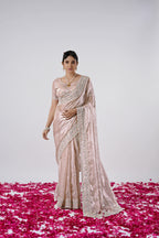 Kaju Katri 2 Designer Satin Saree