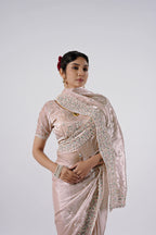 Kaju Katri 2 Designer Satin Saree