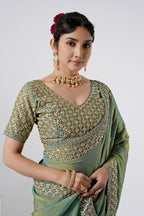 Kasturi Shimmer Designer Saree