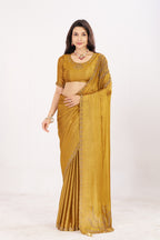 Jharokha Embroidered Shimmer Saree