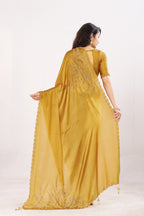 Jharokha Embroidered Shimmer Saree