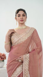 Kasturi Shimmer Designer Saree