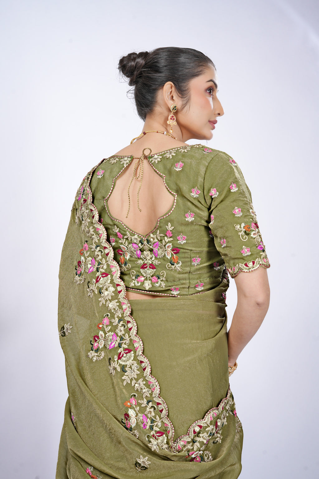 Tarang Shimmer Tissue Saree
