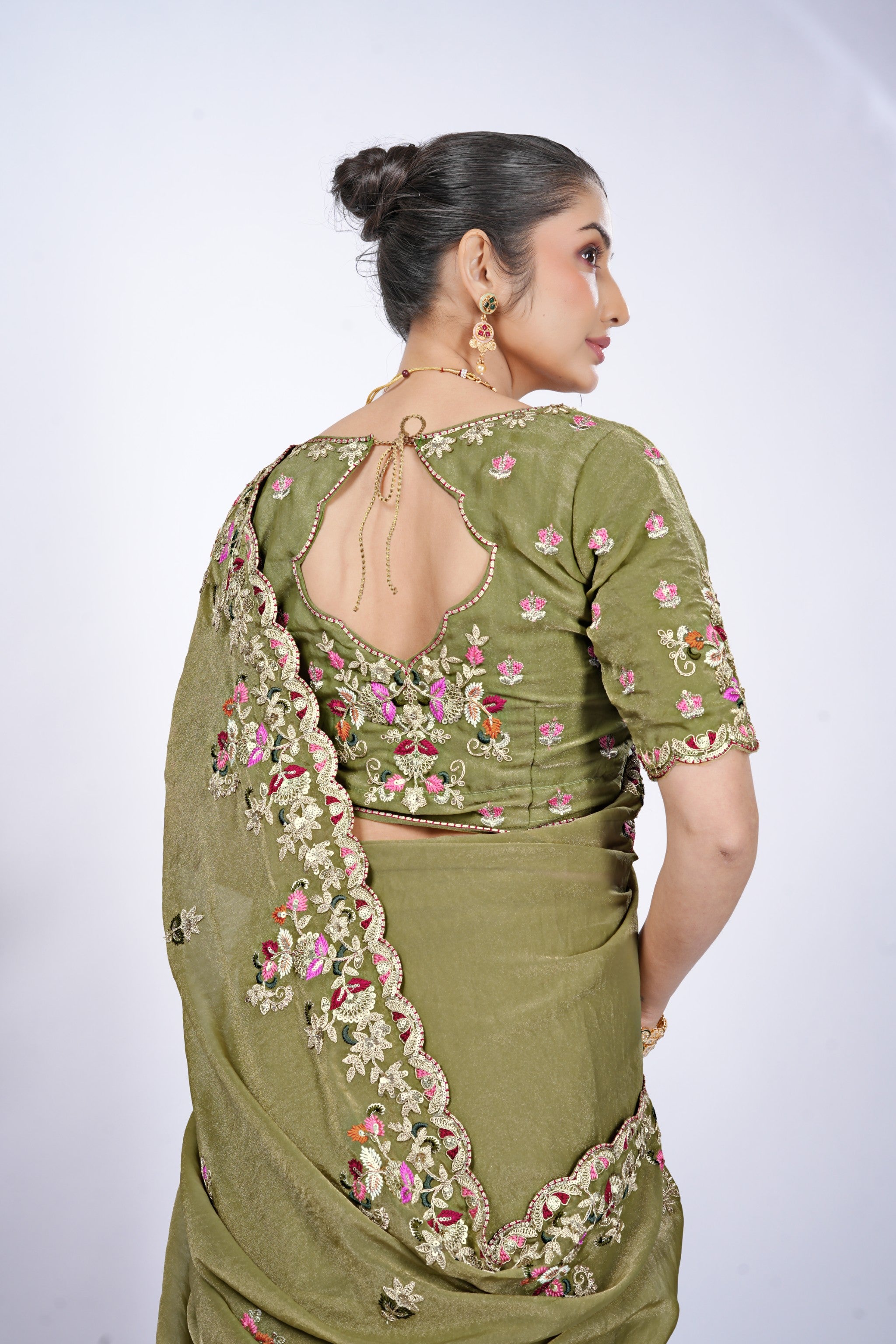 Tarang Shimmer Tissue Saree